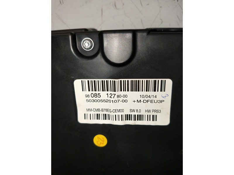 Recambio de cuadro instrumentos para citroen c4 picasso referencia OEM IAM 9808512780 50300552010700 