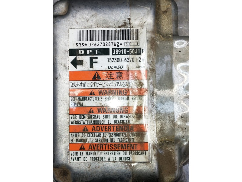 Recambio de centralita airbag para suzuki grand vitara 5 puertas sq (ft) referencia OEM IAM 1523006270 3891050J1 