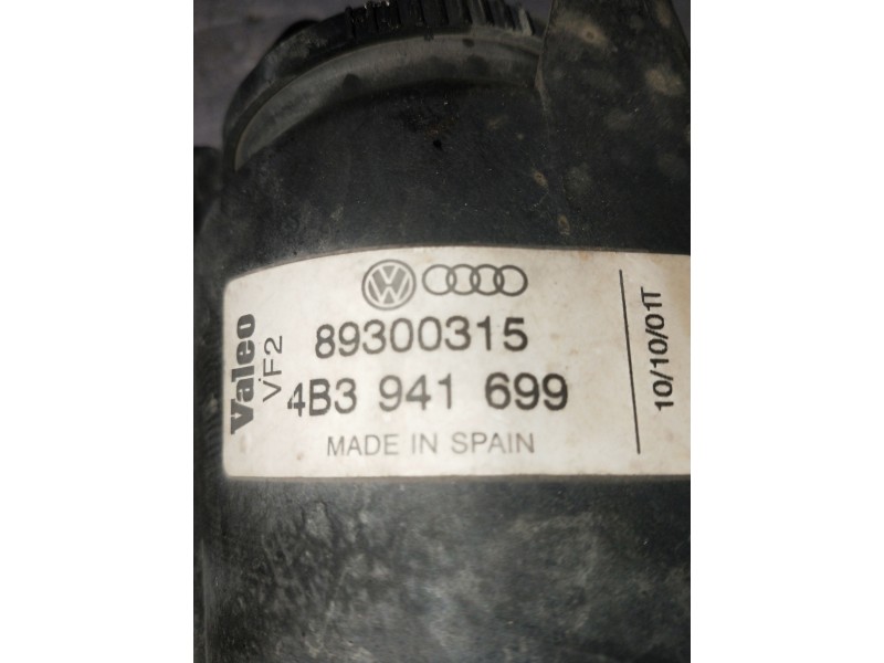 Recambio de faro antiniebla izquierdo para audi s6 berlina (4b4) referencia OEM IAM 4B3941699 89300315 