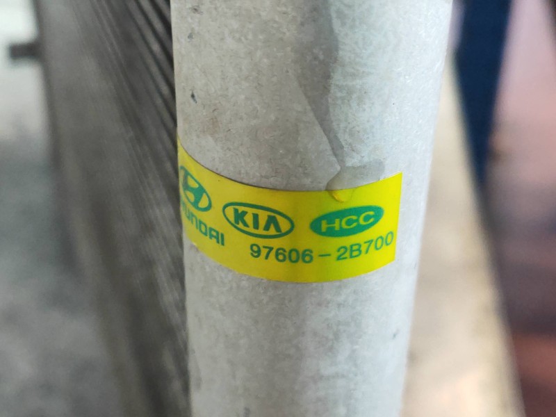 Recambio de condensador / radiador aire acondicionado para hyundai santa fe (bm) 2.2 crdi style 4x4 referencia OEM IAM 976062B70