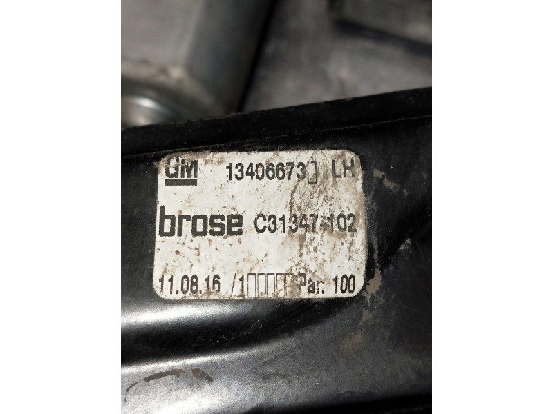 Recambio de elevalunas delantero izquierdo para opel astra k lim. 5türig referencia OEM IAM 13406673 C31347102 5P