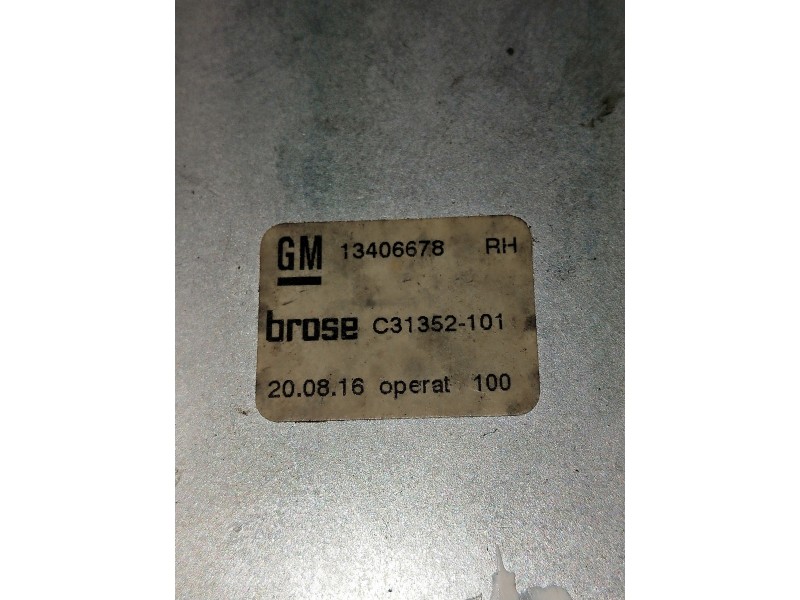 Recambio de elevalunas trasero derecho para opel astra k lim. 5türig referencia OEM IAM 13406678 C31352101 5P