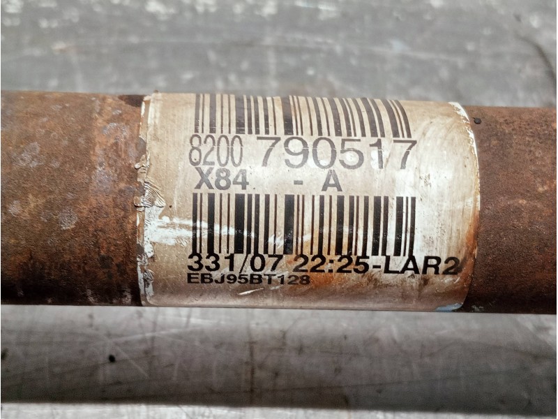 Recambio de transmision delantera derecha para renault megane ii berlina 5p referencia OEM IAM 8200790517 EBJ95BT128 