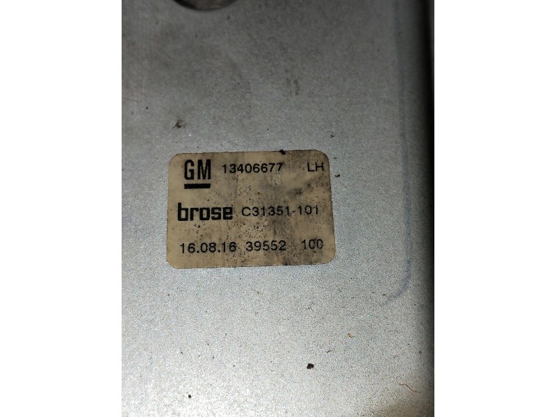 Recambio de elevalunas trasero izquierdo para opel astra k lim. 5türig referencia OEM IAM 13406677 C31351100 5P