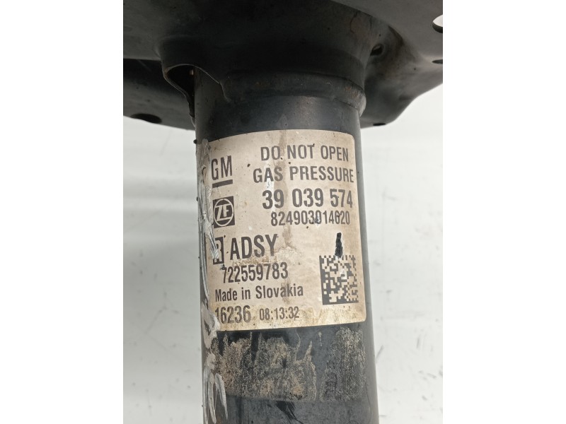 Recambio de amortiguador delantero derecho para opel astra k lim. 5türig referencia OEM IAM 39039574 824903014620 
