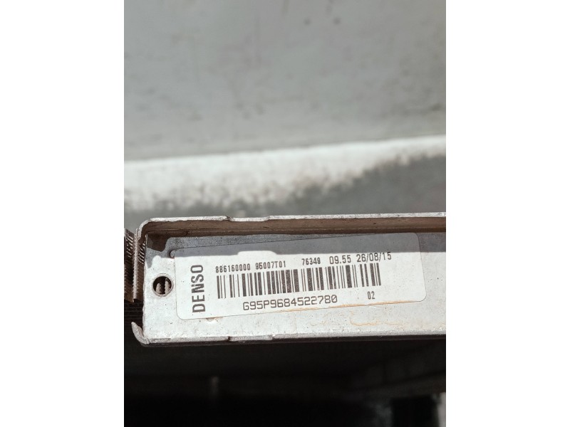 Recambio de radiador agua para citroen c4 cactus referencia OEM IAM 9684522780 886160000 95007T01