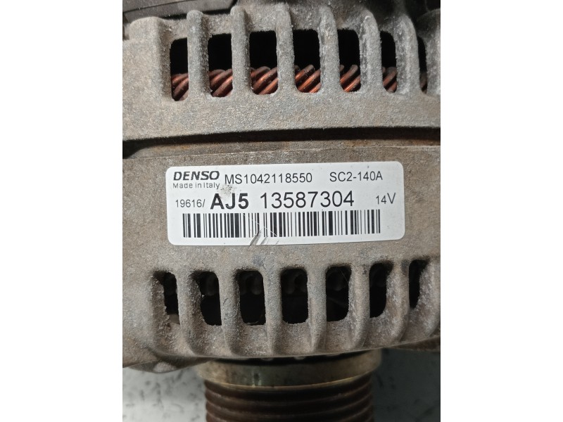 Recambio de alternador para opel astra k lim. 5türig referencia OEM IAM 13587304 MS1042118550 