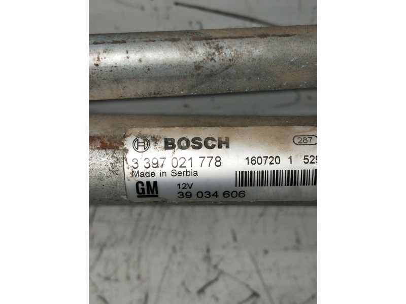 Recambio de motor limpia delantero para opel astra k lim. 5türig referencia OEM IAM 3397021778 39034606 