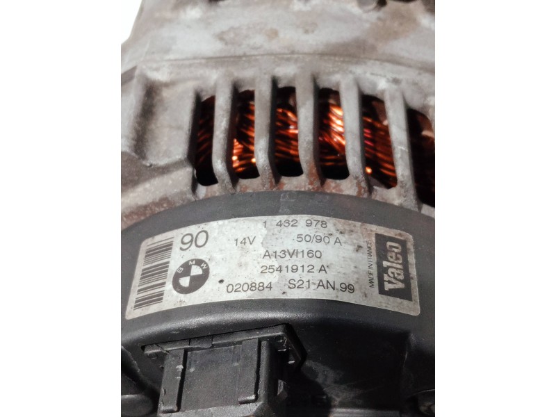 Recambio de alternador para bmw serie 5 berlina (e39) referencia OEM IAM 1432978 2541912A A13VI160
