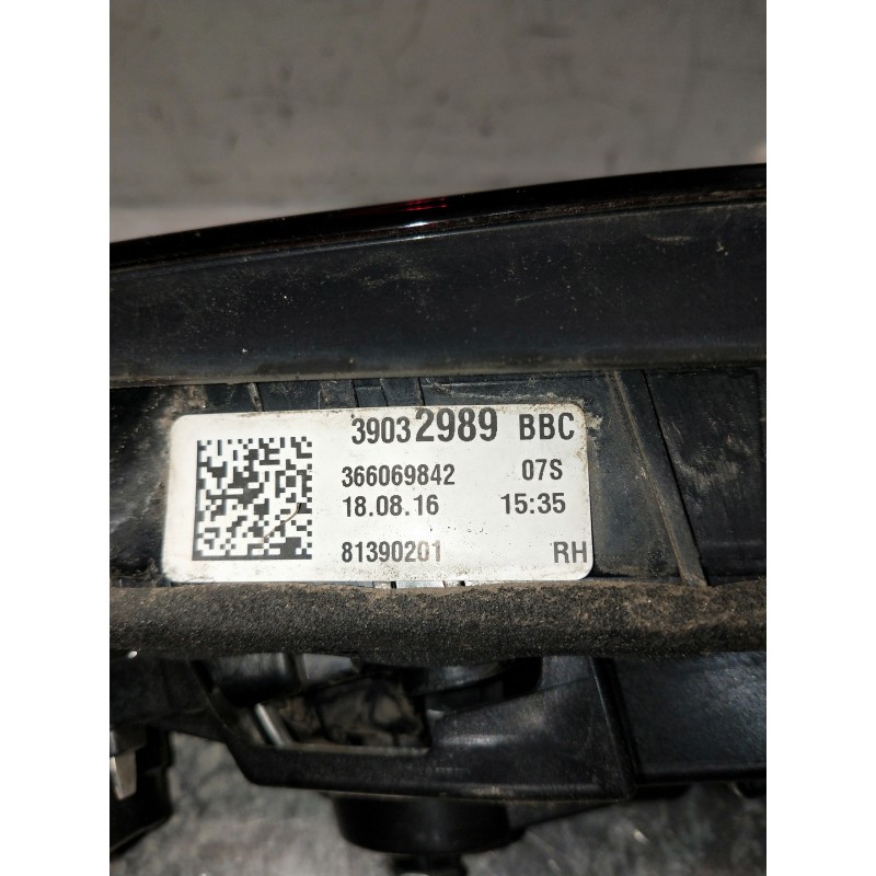 Recambio de piloto trasero derecho interior para opel astra k lim. 5türig referencia OEM IAM 39032989 366069842 81390201