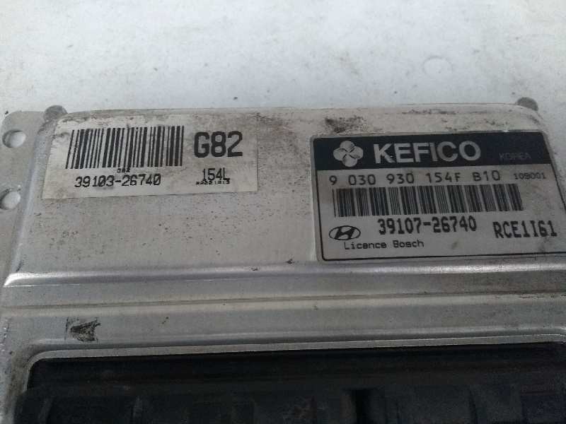 Recambio de centralita motor uce para hyundai coupe (j2) 1.6 cat referencia OEM IAM 3910726740 9030930154F RCE1I61 G82