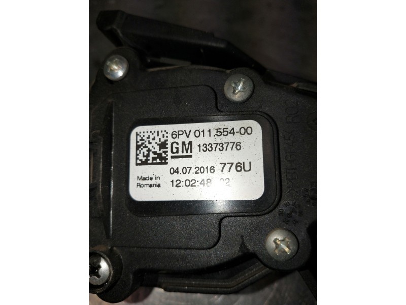 Recambio de potenciometro pedal para opel astra k lim. 5türig referencia OEM IAM 13373776 6PV01155400 
