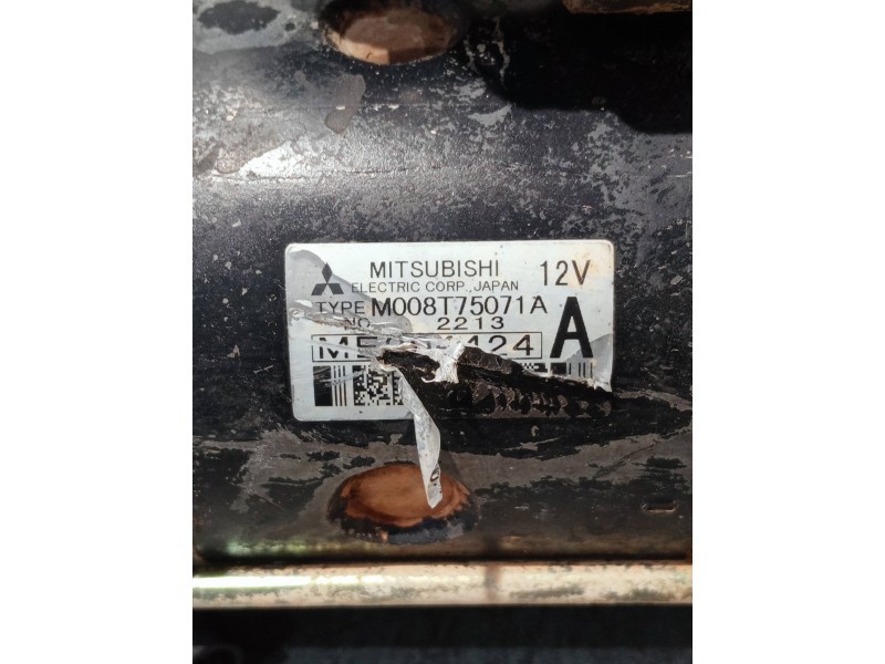 Recambio de motor arranque para mitsubishi montero (v60/v70) referencia OEM IAM M008T75071A  