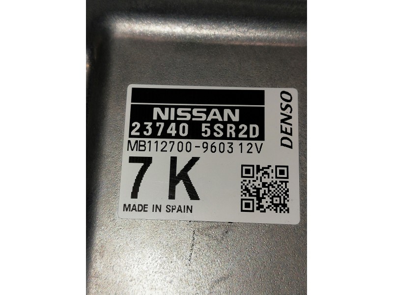 Recambio de centralita motor uce para nissan leaf referencia OEM IAM 237405SR2D MB1127009603 