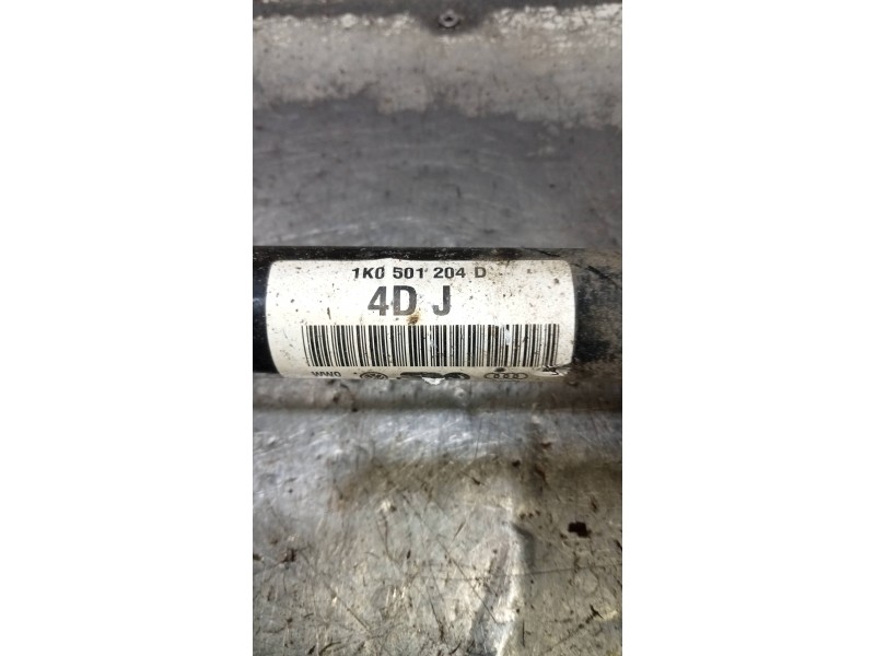 Recambio de transmision trasera derecha para seat altea xl (5p5) freetrack 4x4 referencia OEM IAM 1K0501204D  