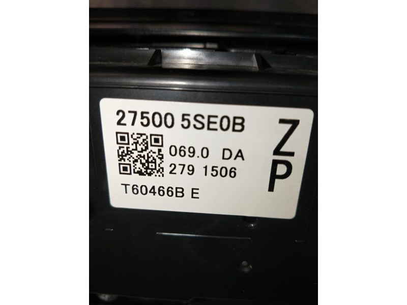 Recambio de mando calefaccion / aire acondicionado para nissan leaf referencia OEM IAM 275005SE0B T60466BE 