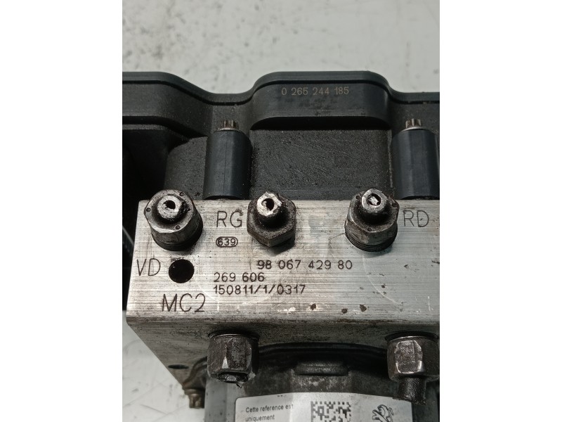 Recambio de abs para citroen c4 picasso referencia OEM IAM 9806742980 0265244185 9811707980