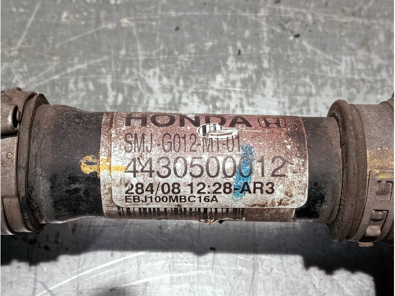 Recambio de transmision delantera derecha para honda civic berlina 5 (fk) referencia OEM IAM SMJG012M101 4430500012 EBJ100MBC16A