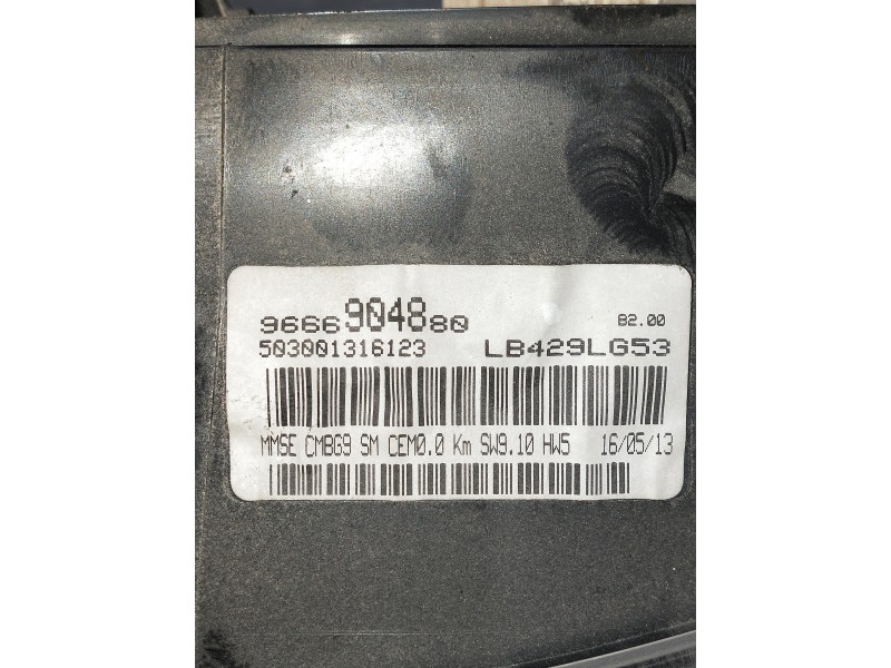 Recambio de cuadro instrumentos para citroen berlingo cuadro referencia OEM IAM 9666904880 503001316123 