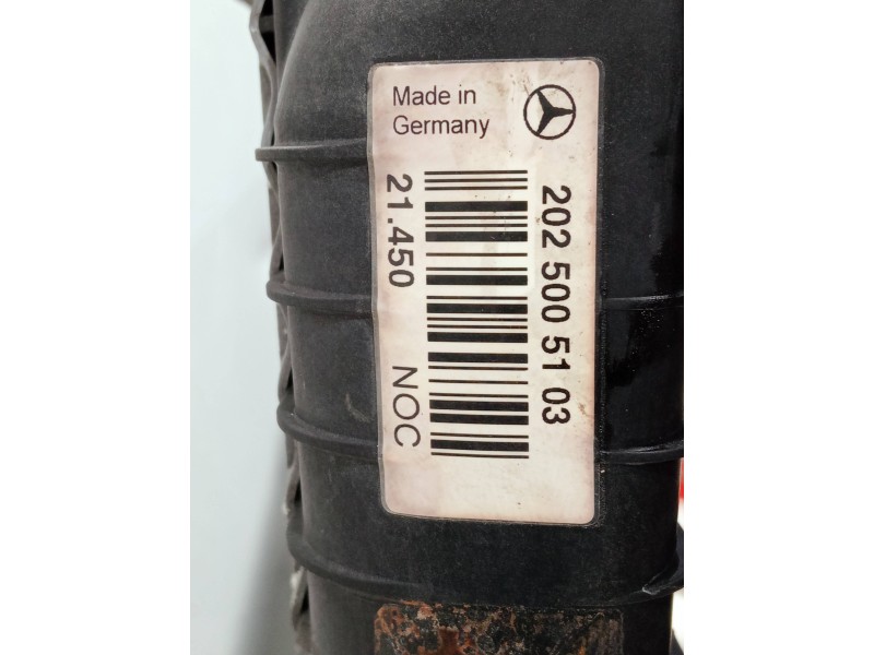 Recambio de radiador agua para mercedes clase clk (w208) coupe referencia OEM IAM 2025005103  