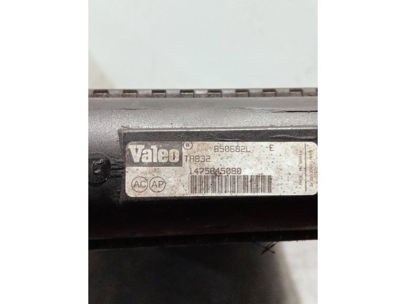 Recambio de radiador agua para peugeot expert kombi referencia OEM IAM 1475845080 850682L 