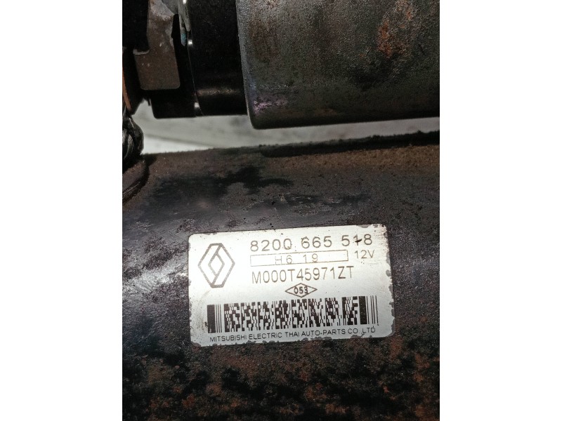 Recambio de motor arranque para renault scenic ii referencia OEM IAM 8200665518 M000T45971ZT 