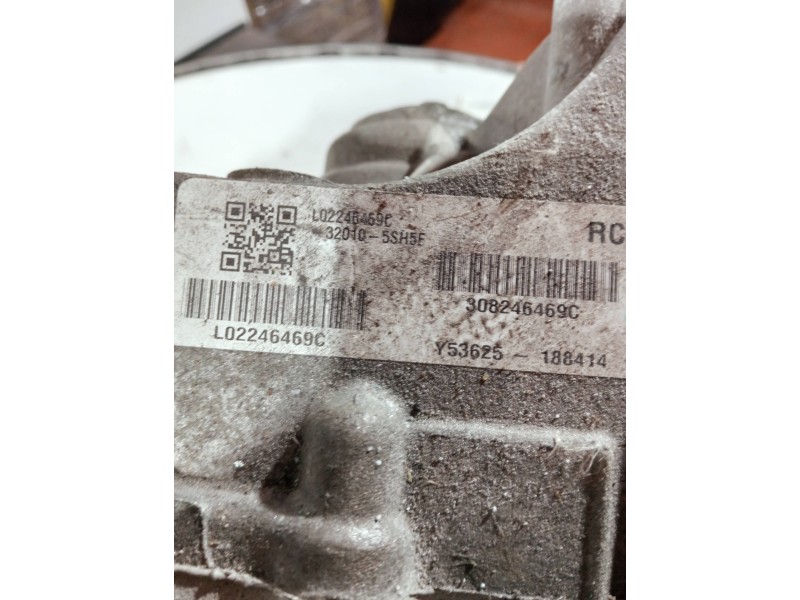 Recambio de caja cambios para nissan leaf referencia OEM IAM L02246469C 32010 55H5F Y53625 188414 AUTOMATICO