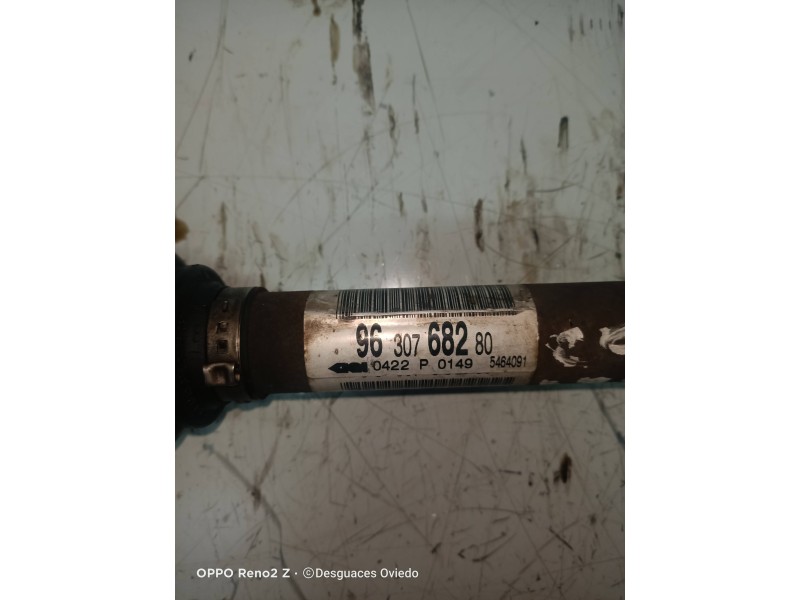 Recambio de transmision delantera izquierda para peugeot 206 berlina xr referencia OEM IAM 9630768280  