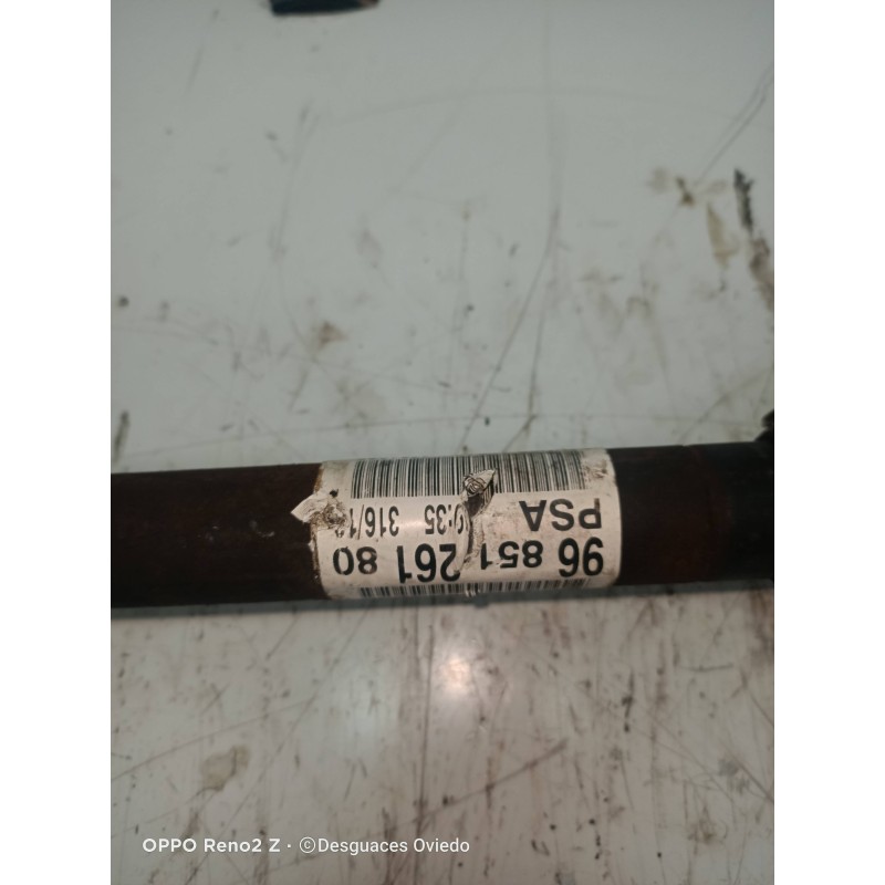 Recambio de transmision delantera derecha para peugeot 3008 2.0 16v hdi fap cat (rhe / dw10cted4) referencia OEM IAM 9685126180 