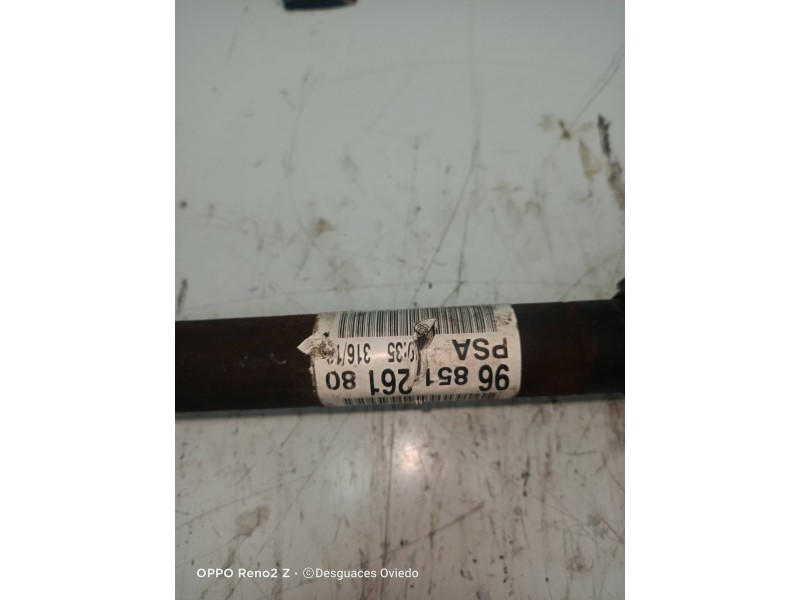 Recambio de transmision delantera derecha para peugeot 3008 2.0 16v hdi fap cat (rhe / dw10cted4) referencia OEM IAM 9685126180 