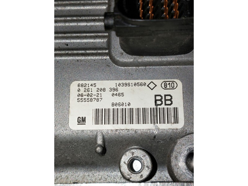 Recambio de centralita motor uce para opel astra h ber. referencia OEM IAM 0261208396 55558787 