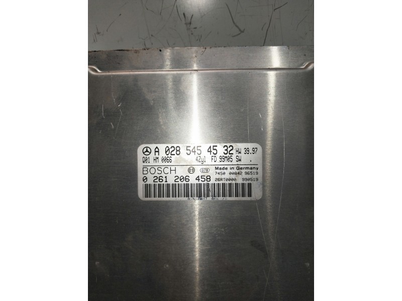 Recambio de centralita motor uce para mercedes clase clk (w208) coupe referencia OEM IAM A0285454532 0261206458 