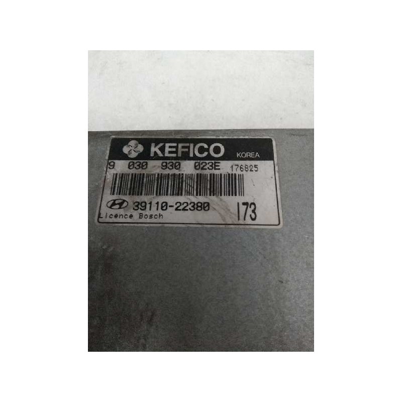 Recambio de centralita motor uce para hyundai accent (x3) 1.5 12v cat referencia OEM IAM 3911022380 9030930023E I73