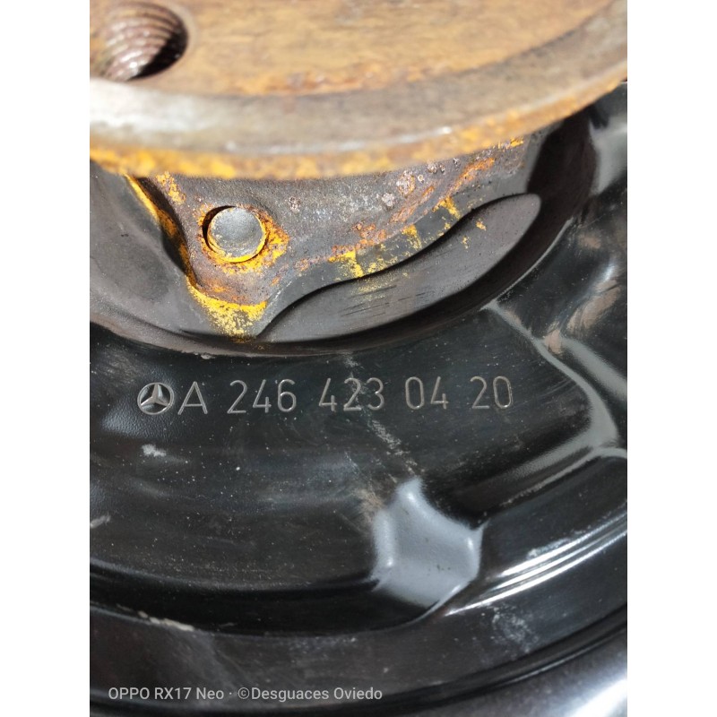 Recambio de mangueta trasera izquierda para mercedes clase a (w176) a 220 cdi blueefficiency (176.003) referencia OEM IAM   