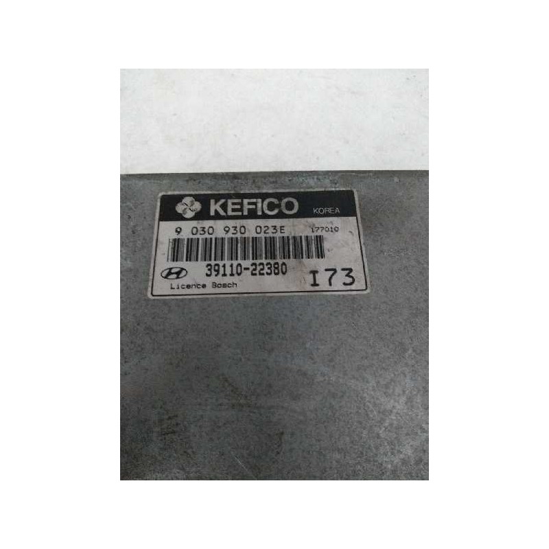 Recambio de centralita motor uce para hyundai accent (x3) 1.5 12v cat referencia OEM IAM 3911022380 9030930023E I73 Recambio de centralita motor uce para hyundai accent (x3) 1.5 12v cat referencia OEM IAM 3911022380 9030930023E I73