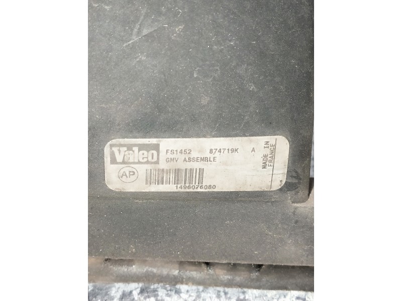 Recambio de electroventilador para fiat scudo (222) referencia OEM IAM 1496076080  