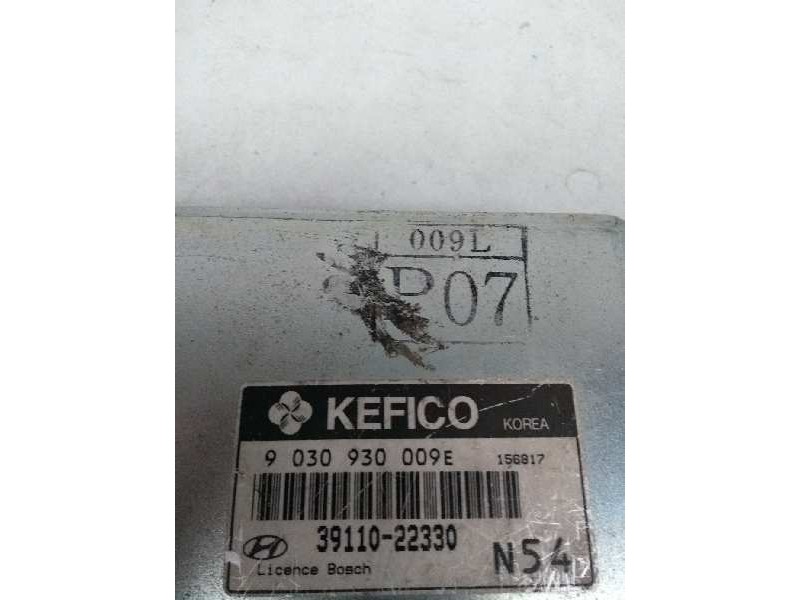Recambio de centralita motor uce para hyundai accent (lc) referencia OEM IAM 3911022330 9030930009E N54