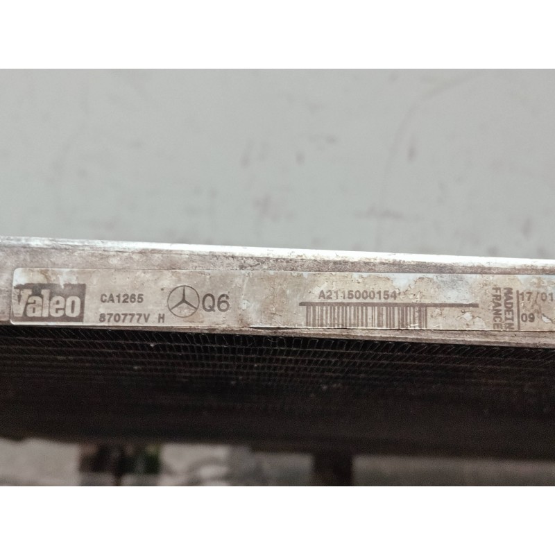 Recambio de condensador / radiador aire acondicionado para mercedes clase e (w211) berlina referencia OEM IAM A2115000154 870777