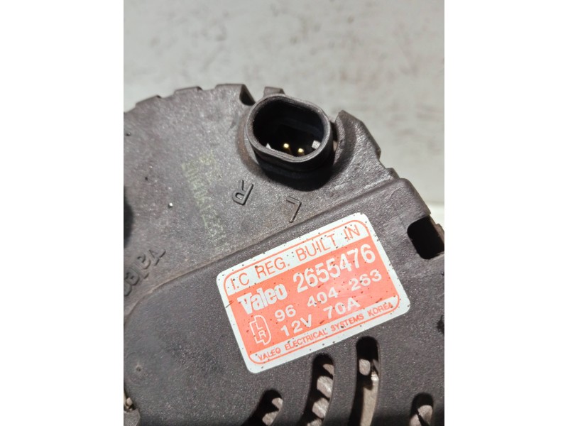 Recambio de alternador para daewoo kalos referencia OEM IAM 96404263 2655476 