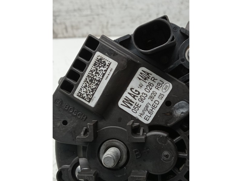 Recambio de alternador para volkswagen golf viii lim. (cd1) referencia OEM IAM 05E903026R  