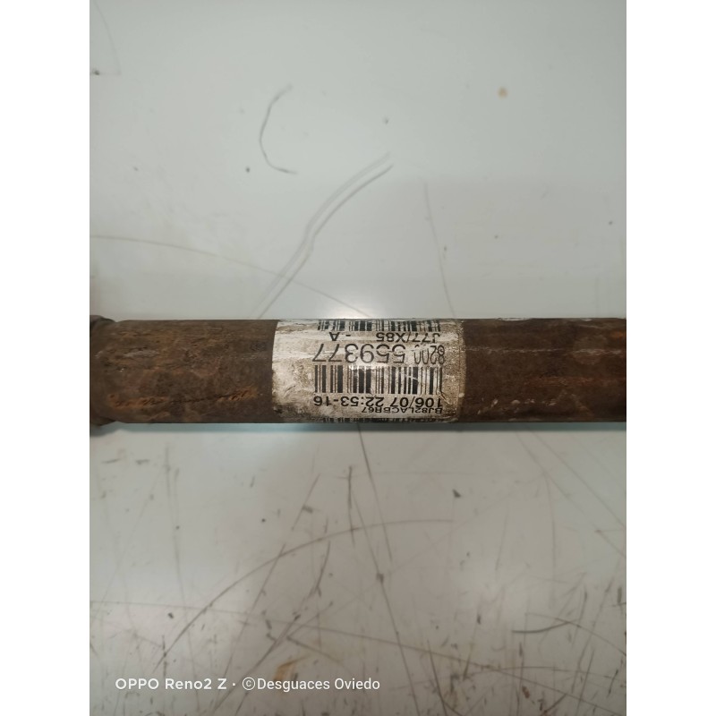 Recambio de transmision delantera izquierda para renault clio iii 1.2 16v referencia OEM IAM 8200559377  