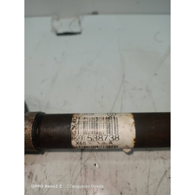 Recambio de transmision delantera derecha para renault clio ii fase ii (b/cb0) campus referencia OEM IAM 8200538738  