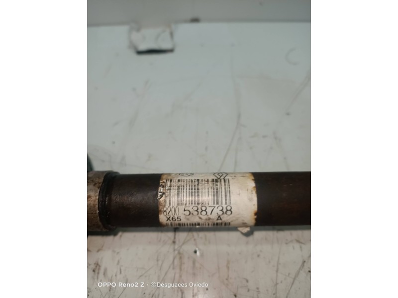 Recambio de transmision delantera derecha para renault clio ii fase ii (b/cb0) campus referencia OEM IAM 8200538738  