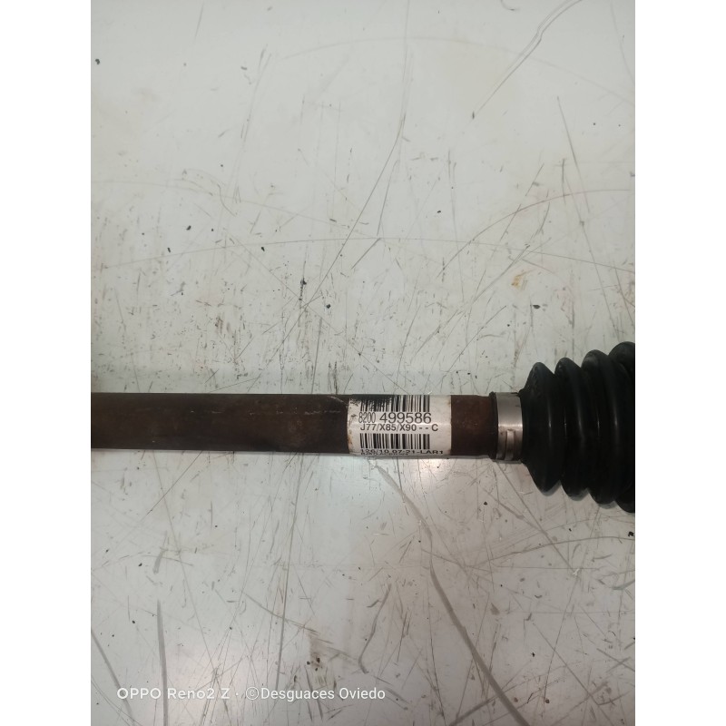 Recambio de transmision delantera derecha para renault clio iii 1.5 dci diesel cat referencia OEM IAM 8200499586  