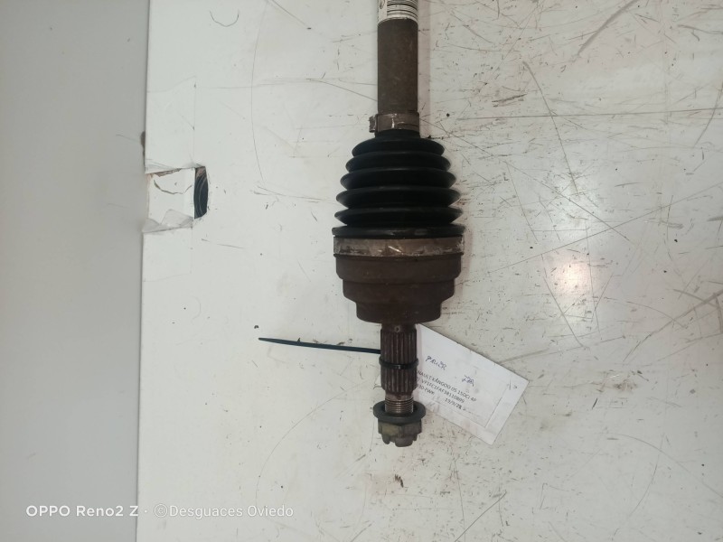 Recambio de transmision delantera izquierda para renault kangoo (f/kc0) authentique pack referencia OEM IAM   