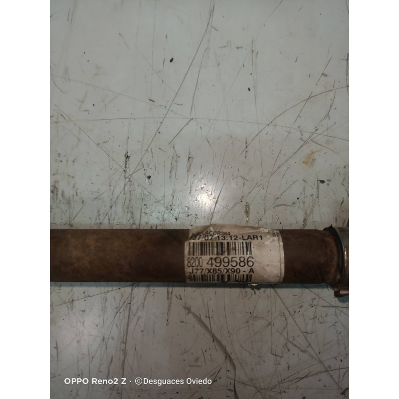 Recambio de transmision delantera derecha para renault clio iii 1.5 dci diesel referencia OEM IAM 8200499586  