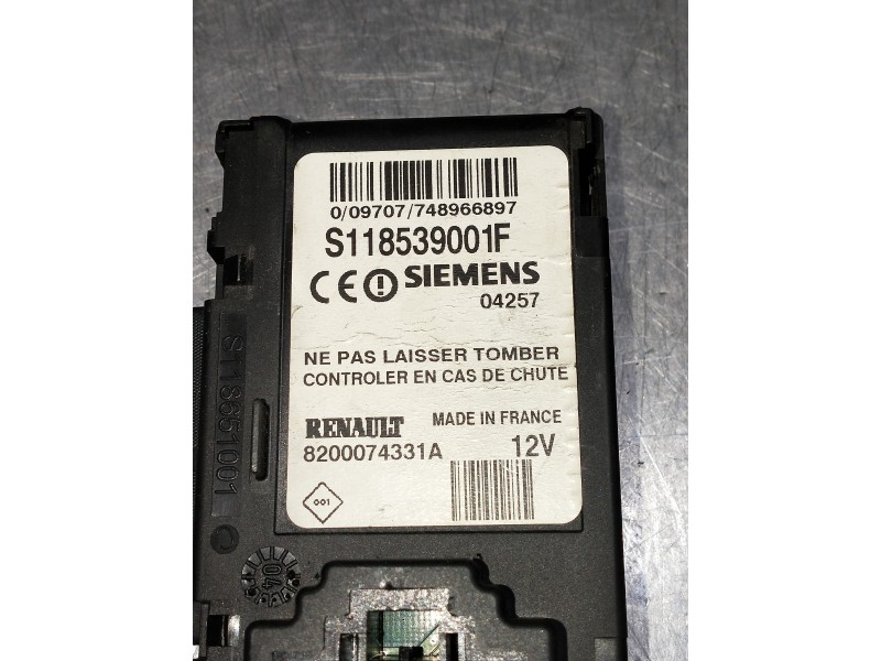 Recambio de conmutador de arranque para renault megane ii berlina 5p referencia OEM IAM S118539001F  
