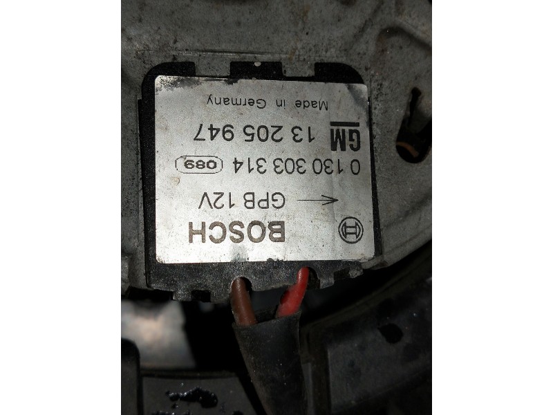 Recambio de electroventilador para opel astra h ber. referencia OEM IAM 0130303314 13205947 