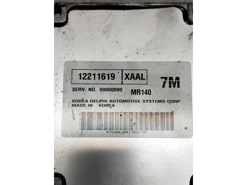 Recambio de centralita motor uce para daewoo evanda referencia OEM IAM 12211619  