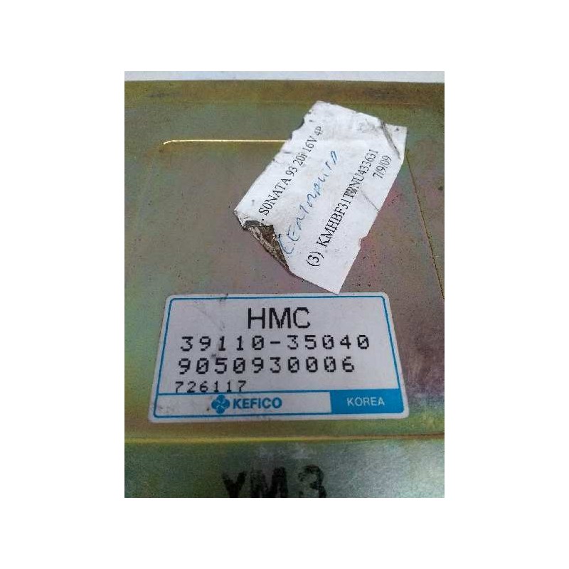 Recambio de centralita motor uce para hyundai sonata (y2) 3.0 v6 gls referencia OEM IAM 3911035040 9050930006 